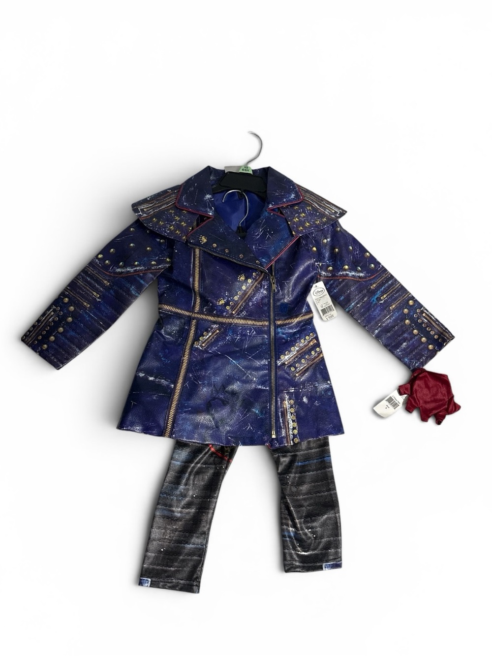 Disney Store Descendants 2 Evie Costume Girls size 4 with Matching Leggins Pant